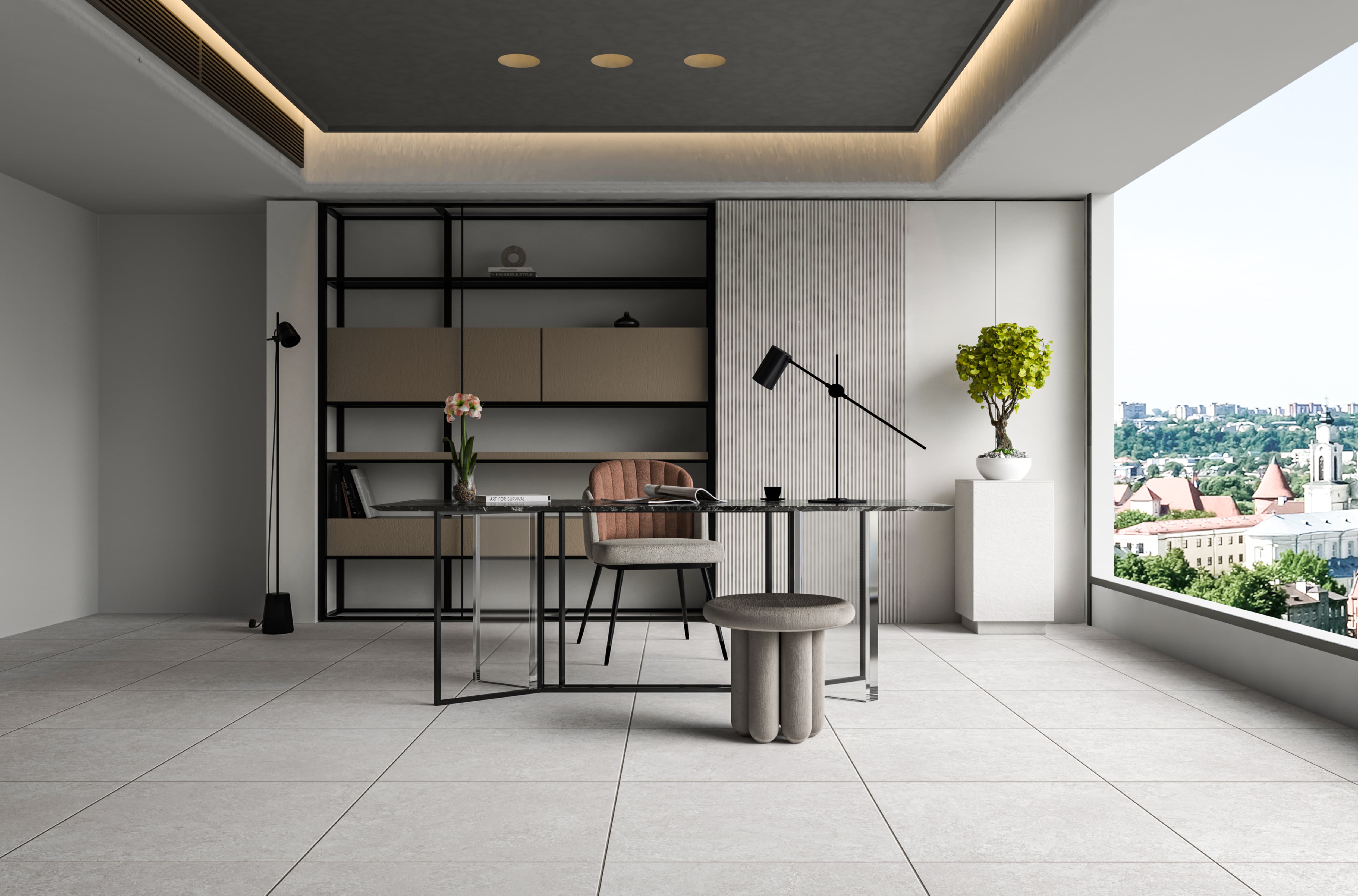 Apartment. Home office.